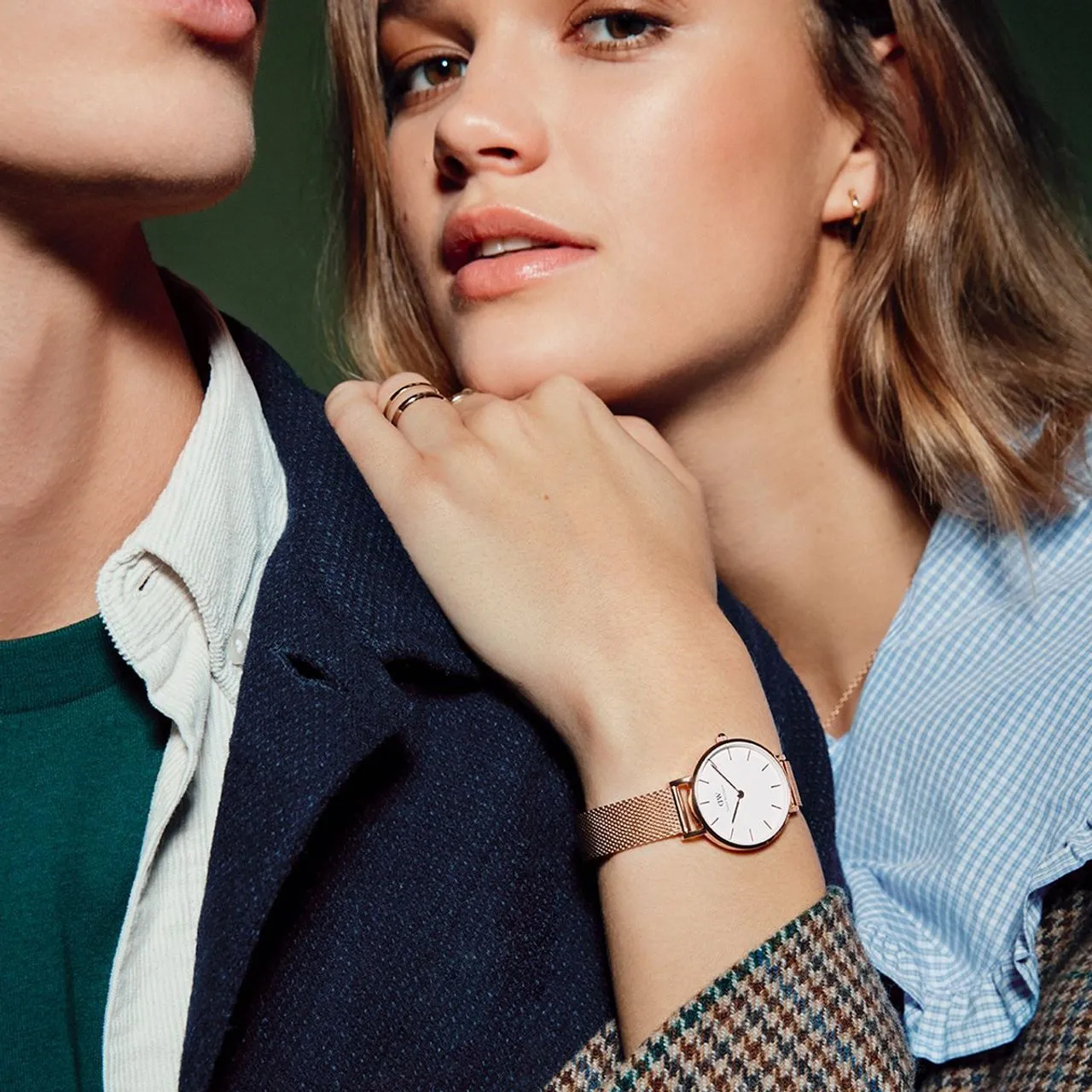 zegarek Daniel Wellington DW00100219 kwarcowy damski Petite Melrose - miniatura 10