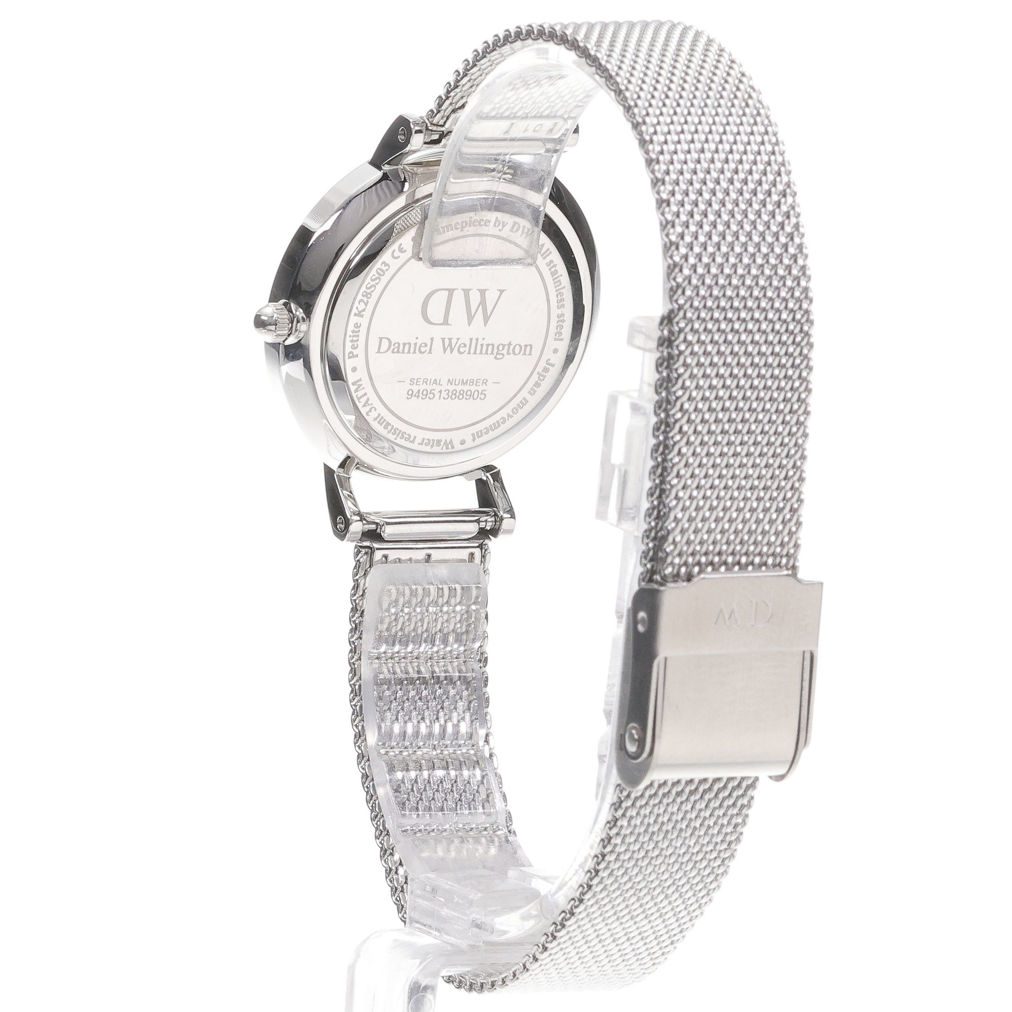 zegarek Daniel Wellington DW00100464 kwarcowy damski Petite Petite Unitone Silver 28mm - miniatura 4