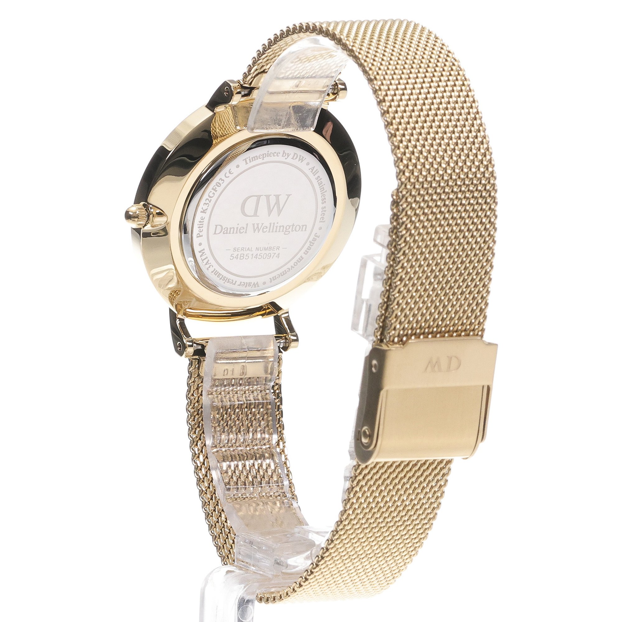 zegarek Daniel Wellington DW00100480 kwarcowy damski Petite Petite Emerald Gold 32mm - miniatura 4