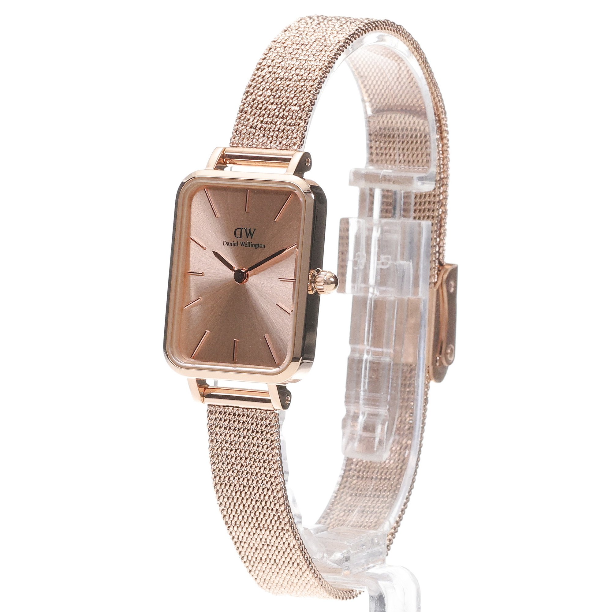 zegarek Daniel Wellington DW00100484 różowe złoto Quadro - miniatura 2