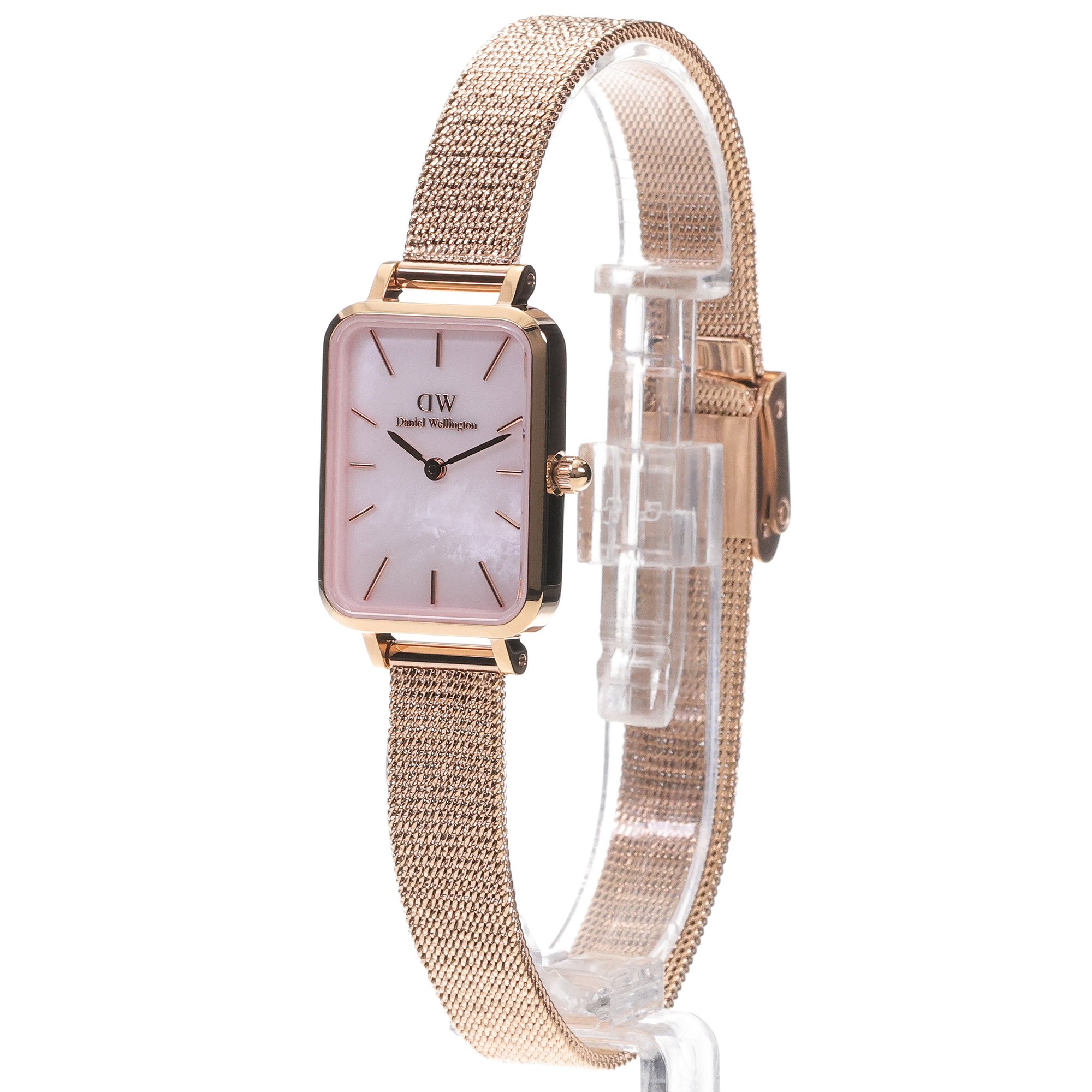 zegarek Daniel Wellington DW00100510 różowe złoto Quadro - miniatura 2