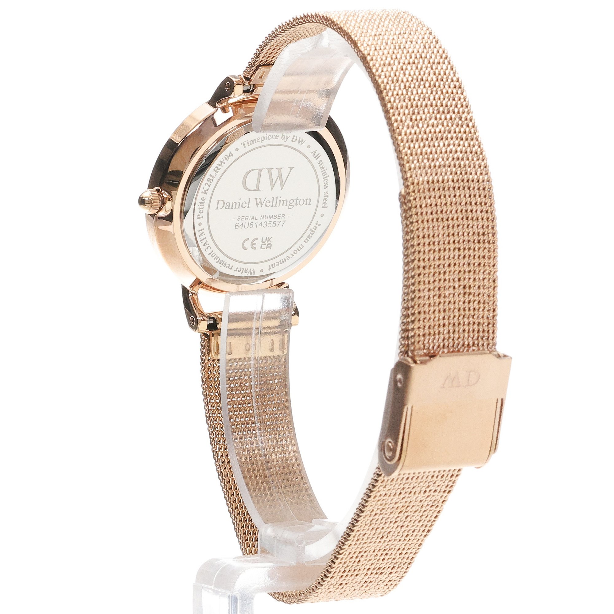 zegarek Daniel Wellington DW00100528 kwarcowy damski Petite Petite Lumine Pressed Melrose 28mm - miniatura 4