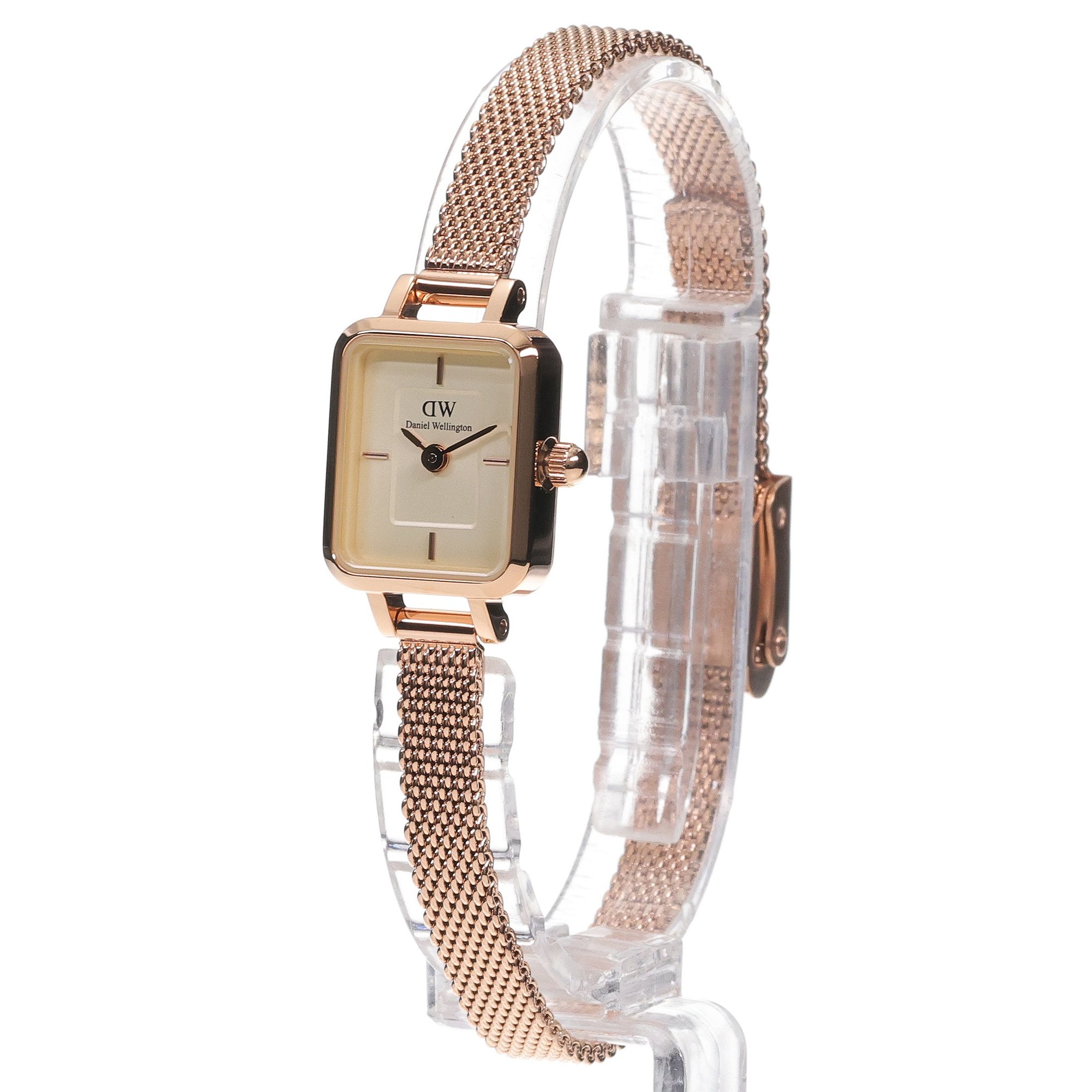 zegarek Daniel Wellington DW00100651 różowe złoto Quadro - miniatura 2