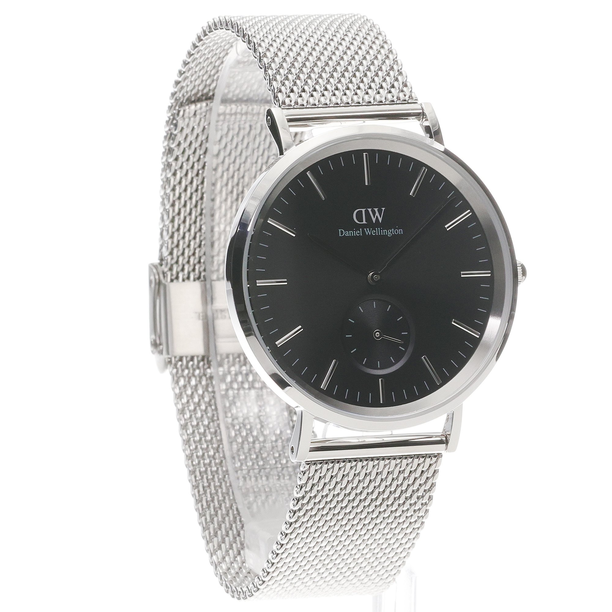zegarek Daniel Wellington DW00100711 kwarcowy męski Classic Classic Multi-Eye Sterling Onyx 40mm - miniatura 3