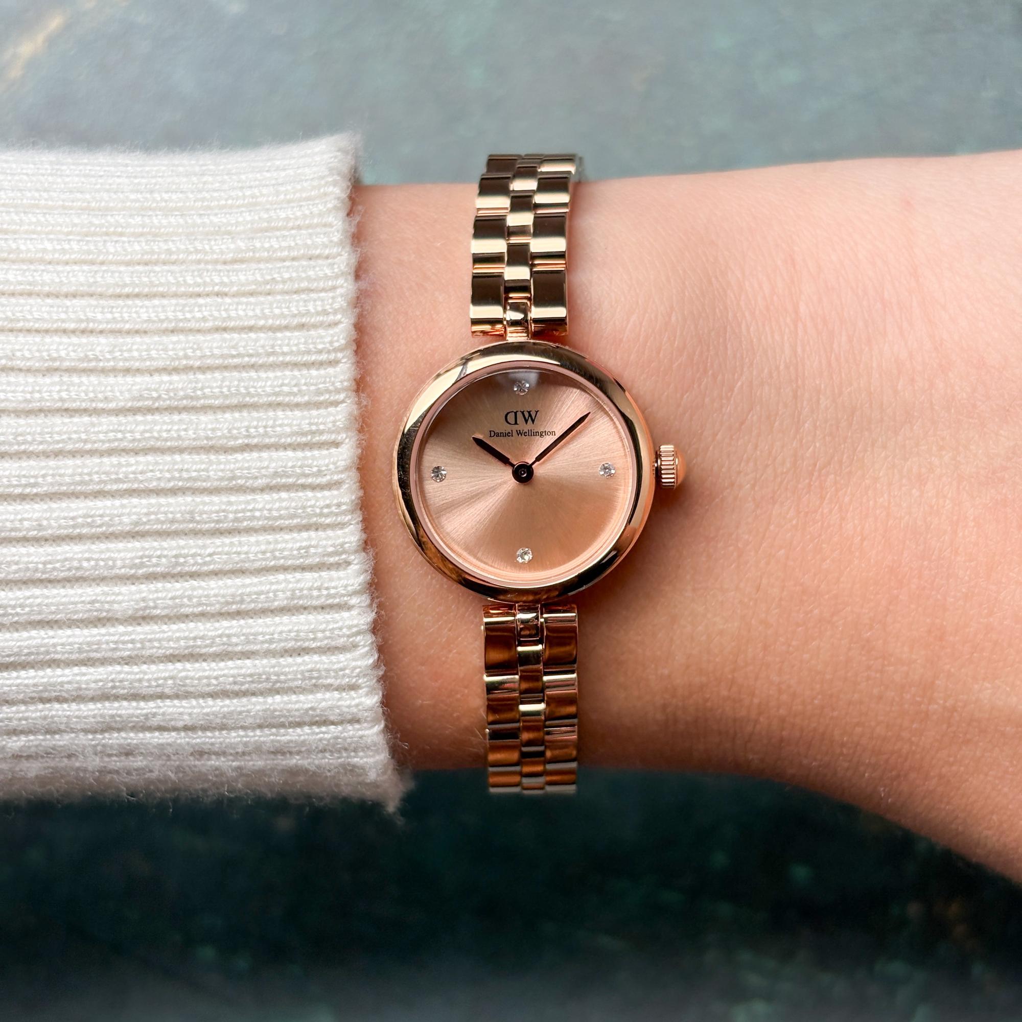 zegarek Daniel Wellington DW00100720 różowe złoto Elan - miniatura 7