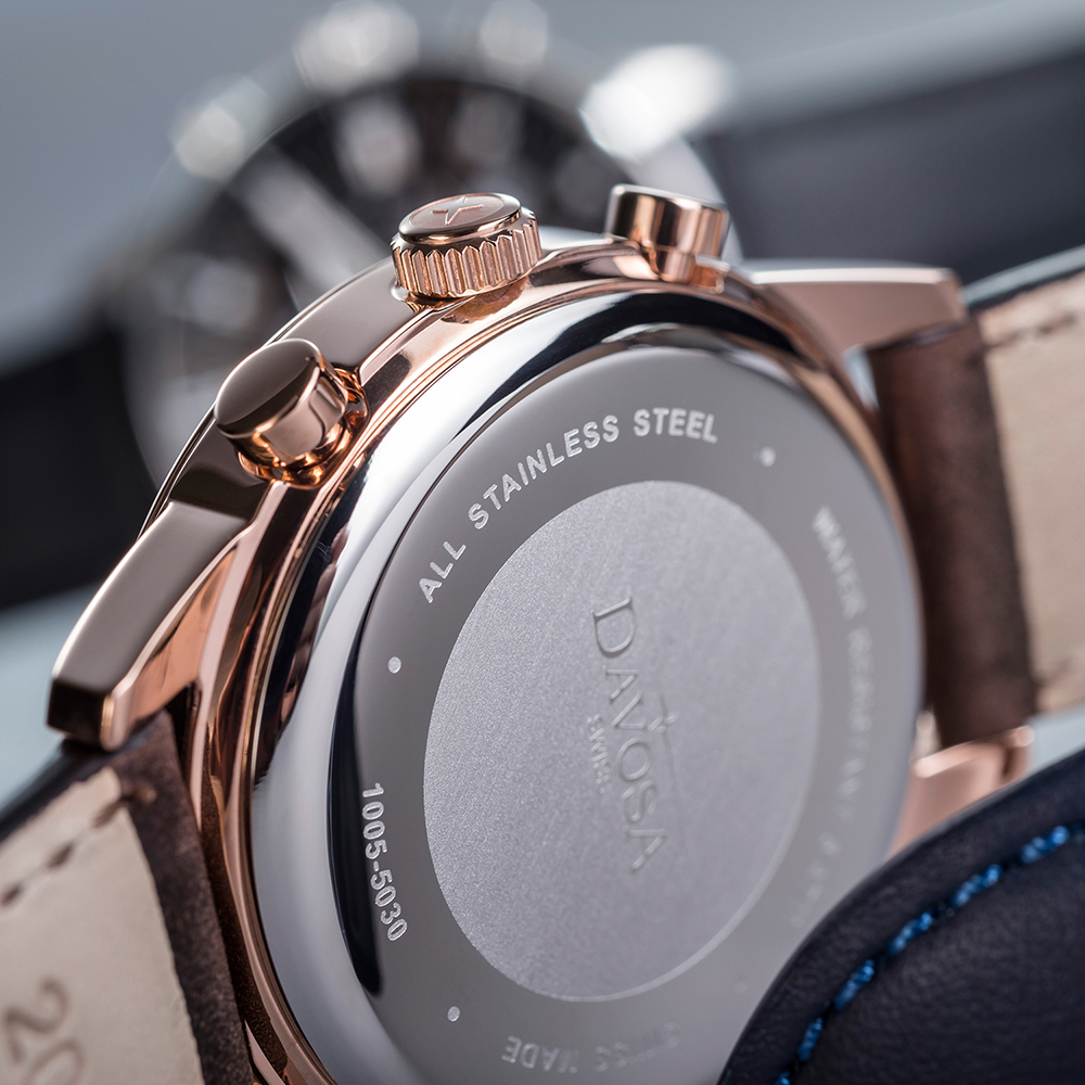 Davosa 162.493.95 VIREO CHRONOGRAPH zegarek sportowy Executive - miniatura 4