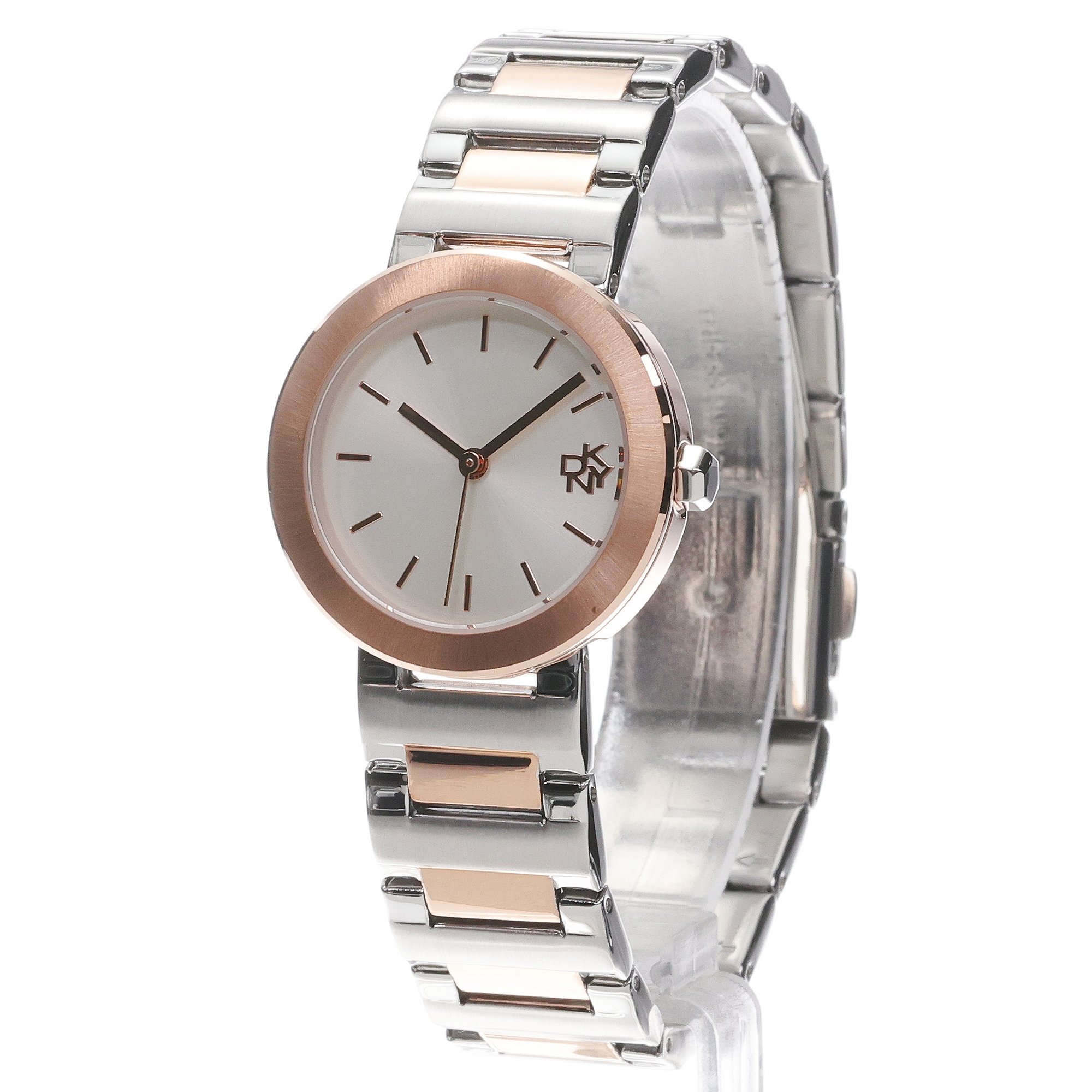 zegarek DKNY NY6609 różowe złoto Bransoleta - miniatura 2