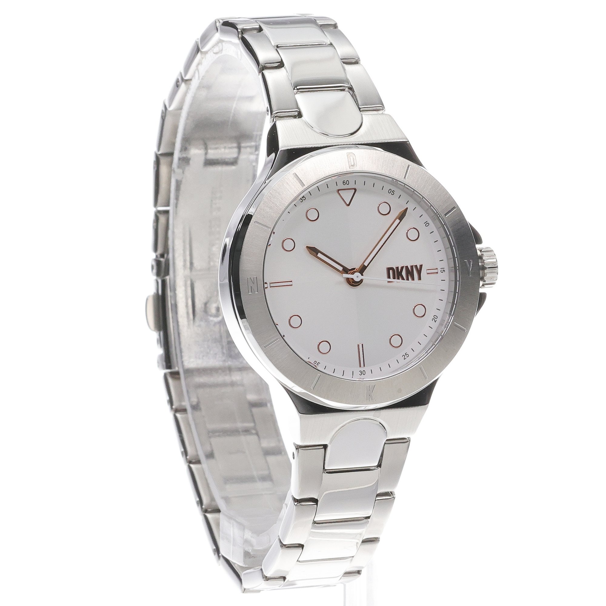 zegarek DKNY NY6641 kwarcowy damski Bransoleta CHAMBERS - miniatura 3