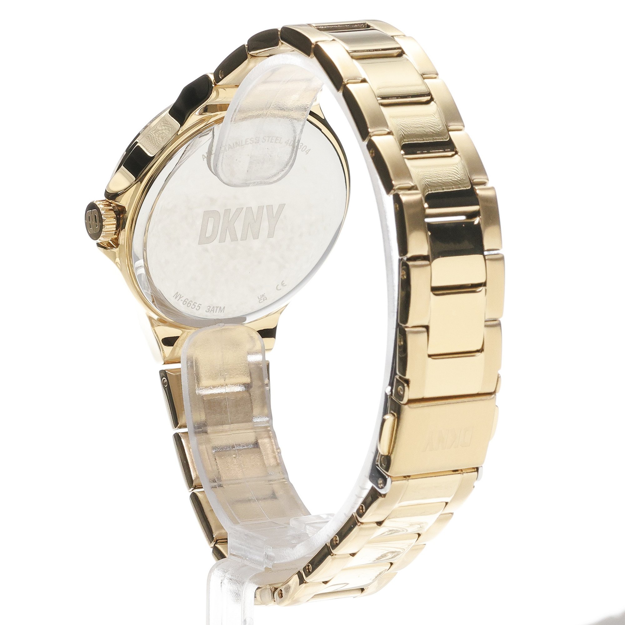 zegarek DKNY NY6655 kwarcowy damski Bransoleta CHAMBERS - miniatura 4
