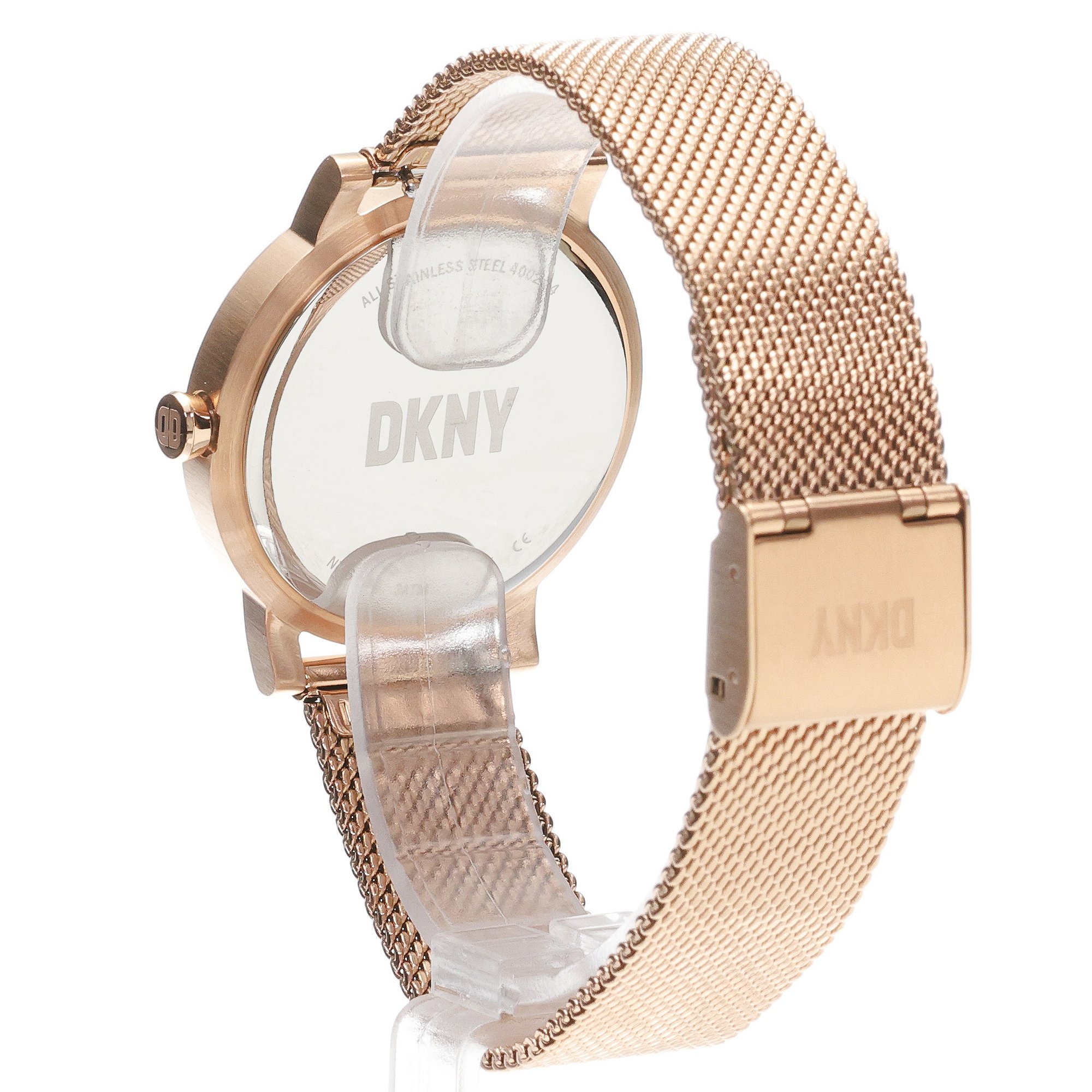 zegarek DKNY NY6686 różowe złoto Bransoleta - miniatura 4