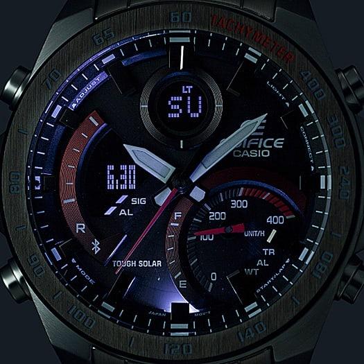 zegarek EDIFICE ECB-900DB-1AER EDIFICE Premium mineralne - miniatura 9