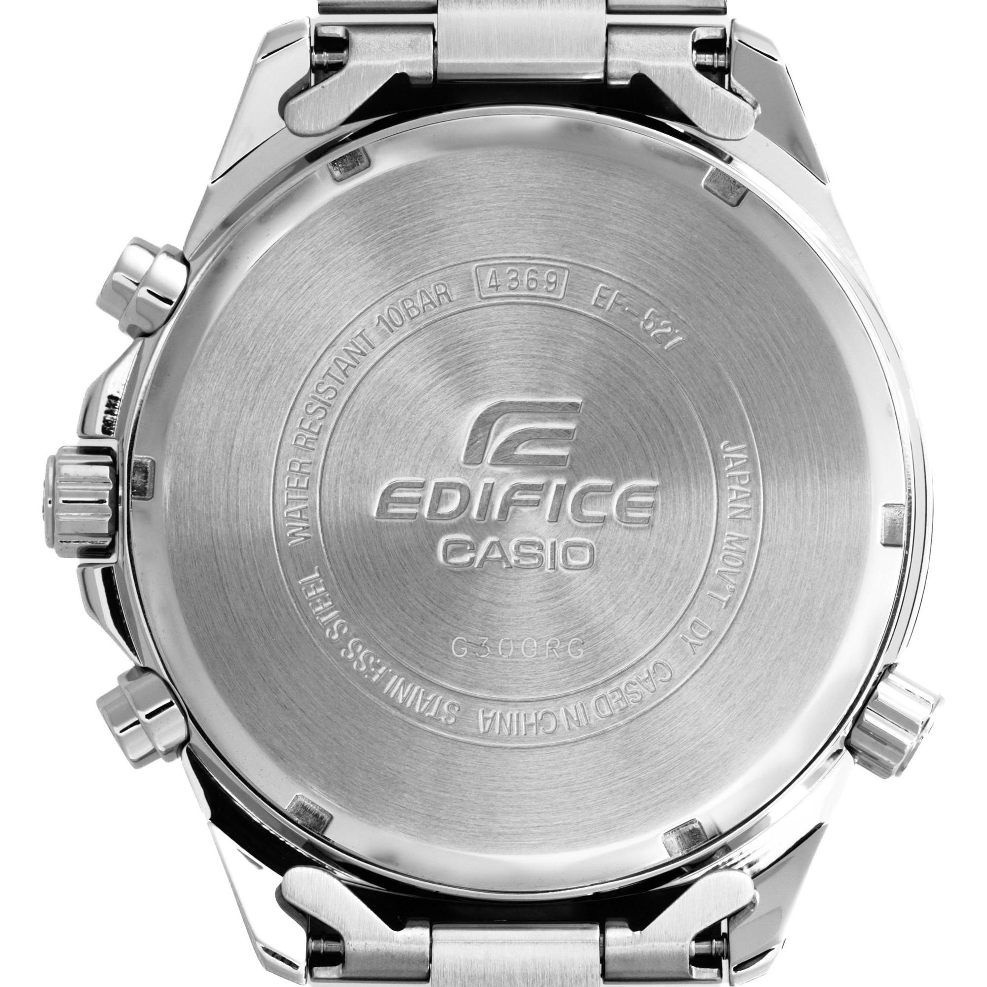 zegarek EDIFICE EF-527D-1AVEF srebrny EDIFICE Momentum - miniatura 7