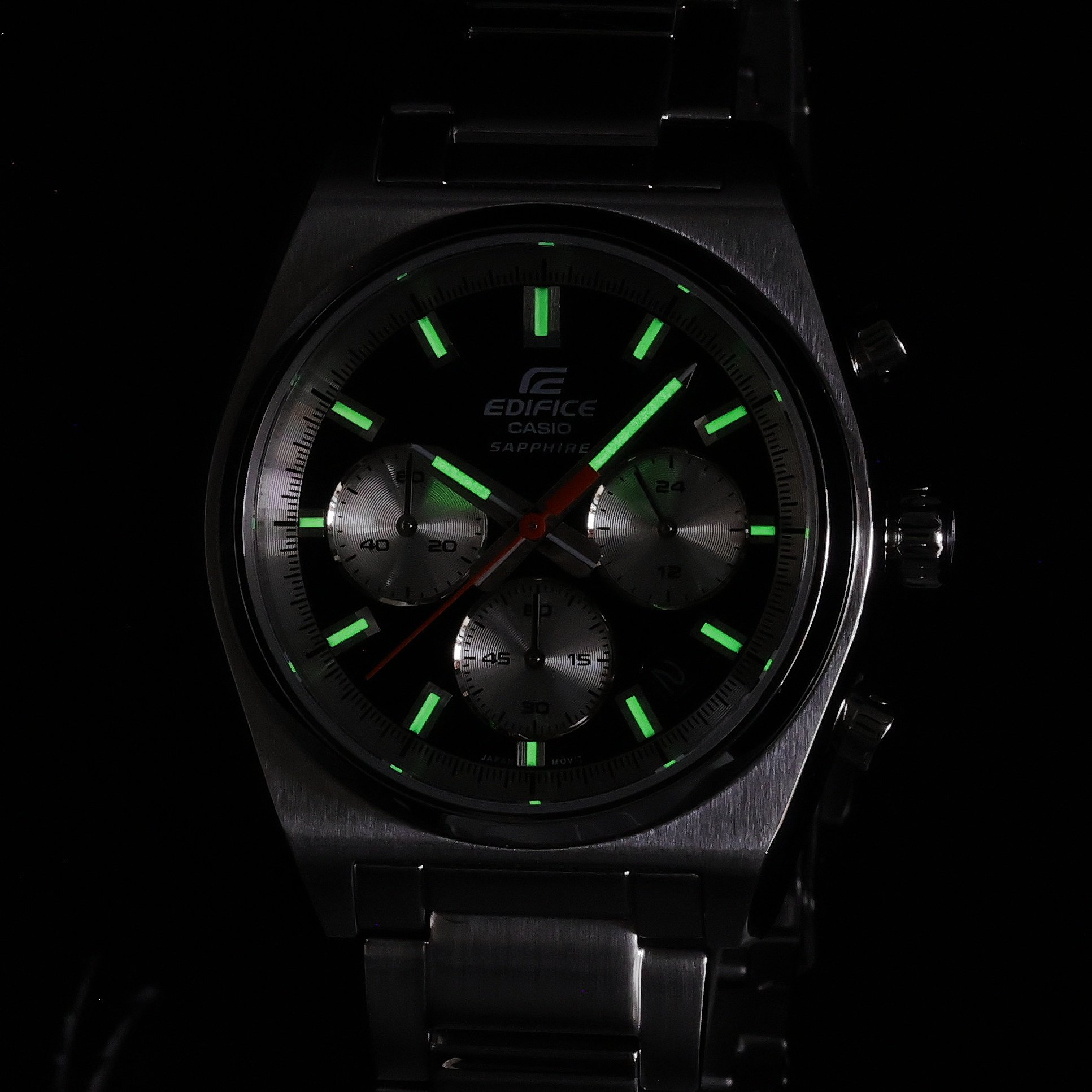 zegarek EDIFICE EFB-730D-1AVUEF męski z chronograf Edifice