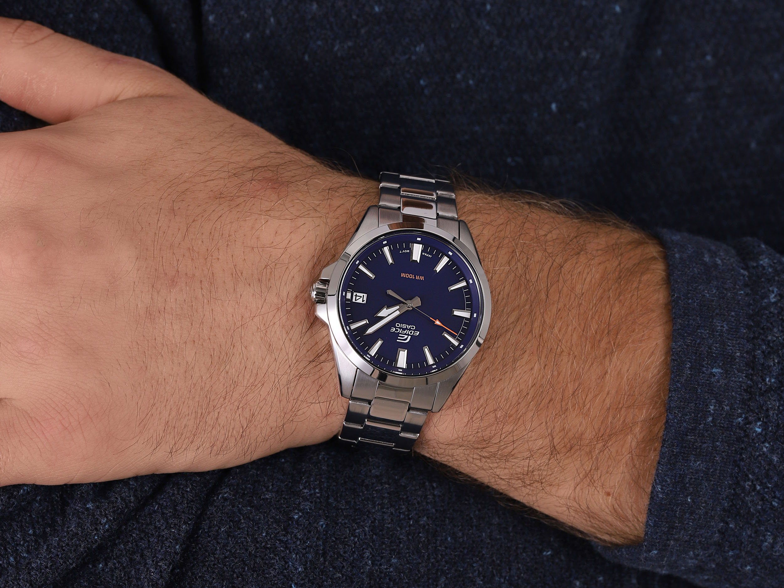 zegarek EDIFICE EFV-100D-2AVUEF kwarcowy męski EDIFICE Momentum - miniatura 2