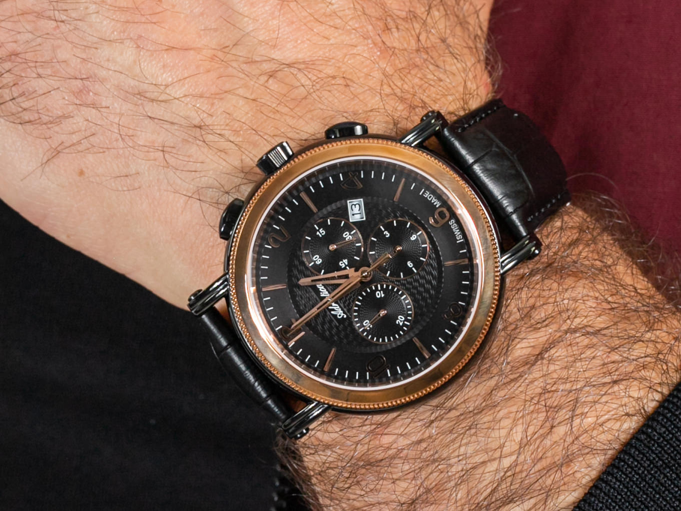 Adriatica A8294.K254CH zegarek elegancki Pasek