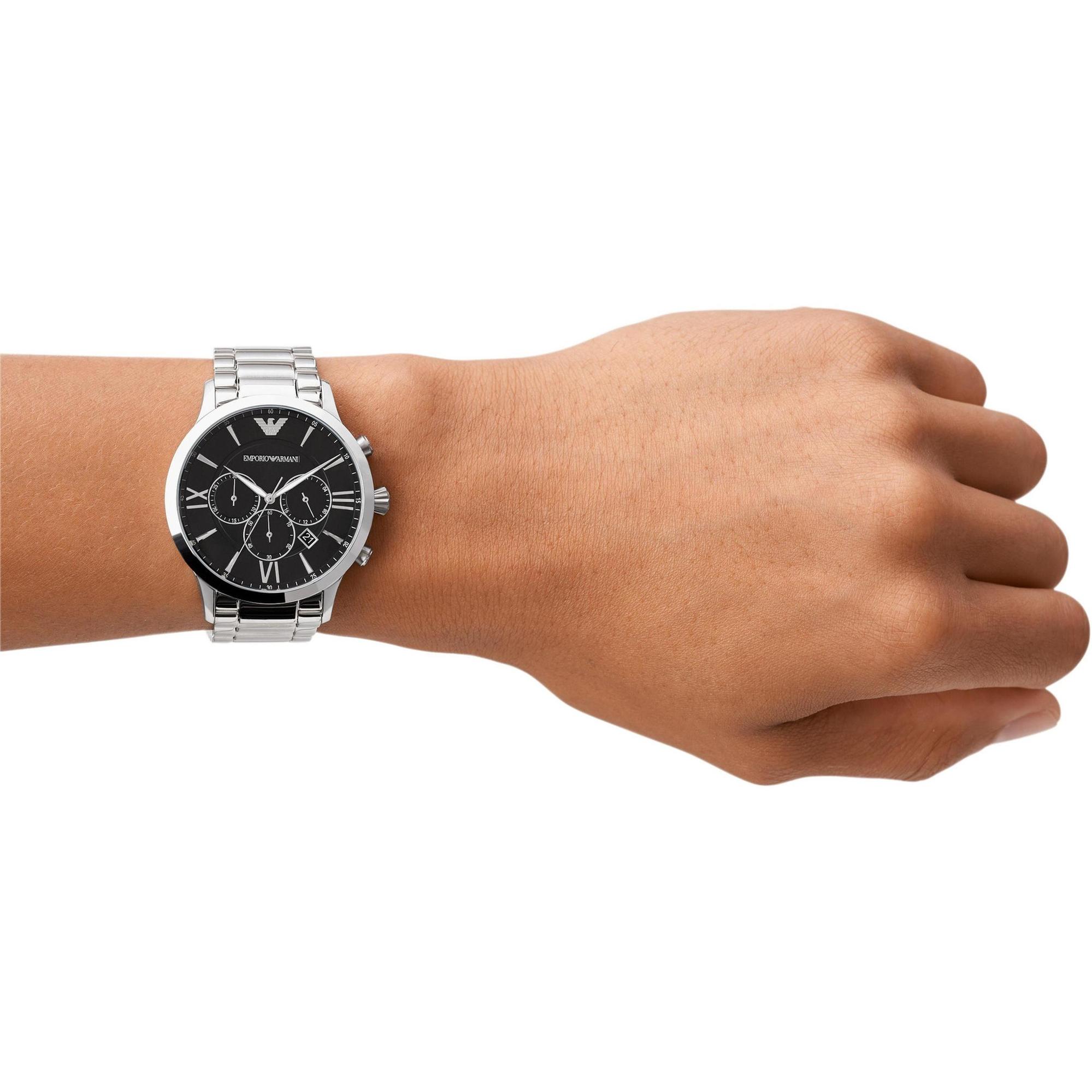 zegarek Emporio Armani AR11208 srebrny Sports and Fashion - miniatura 5