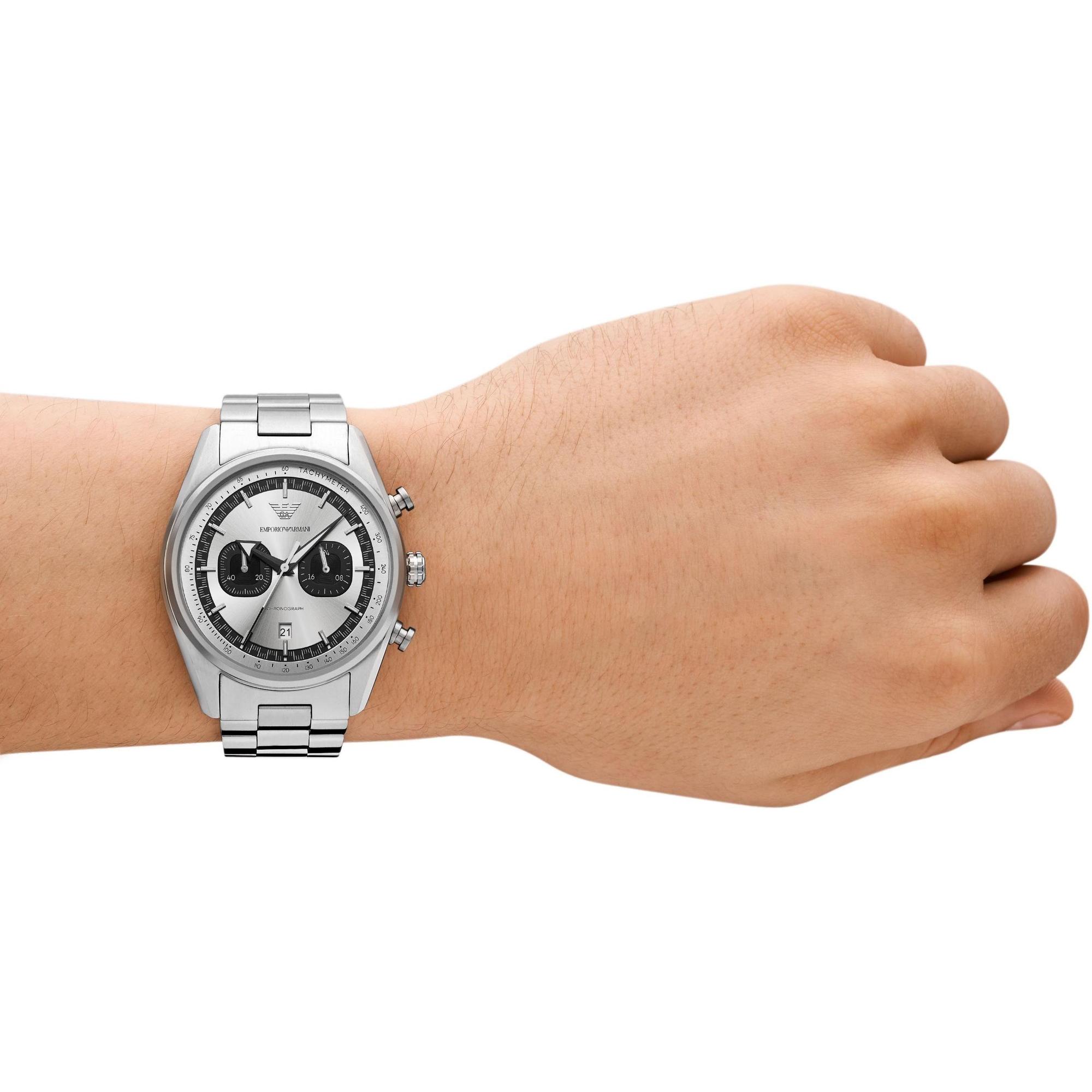 zegarek Emporio Armani AR11636 srebrny Sports and Fashion - miniatura 6