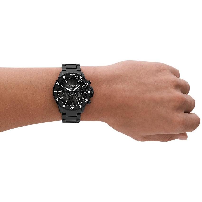 zegarek Emporio Armani AR70010 CERAMIC Ceramic mineralne - miniatura 10