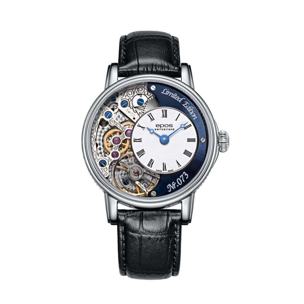 zegarek Epos 3435.313.20.26.25 mechaniczny Oeuvre DArt - miniatura 3