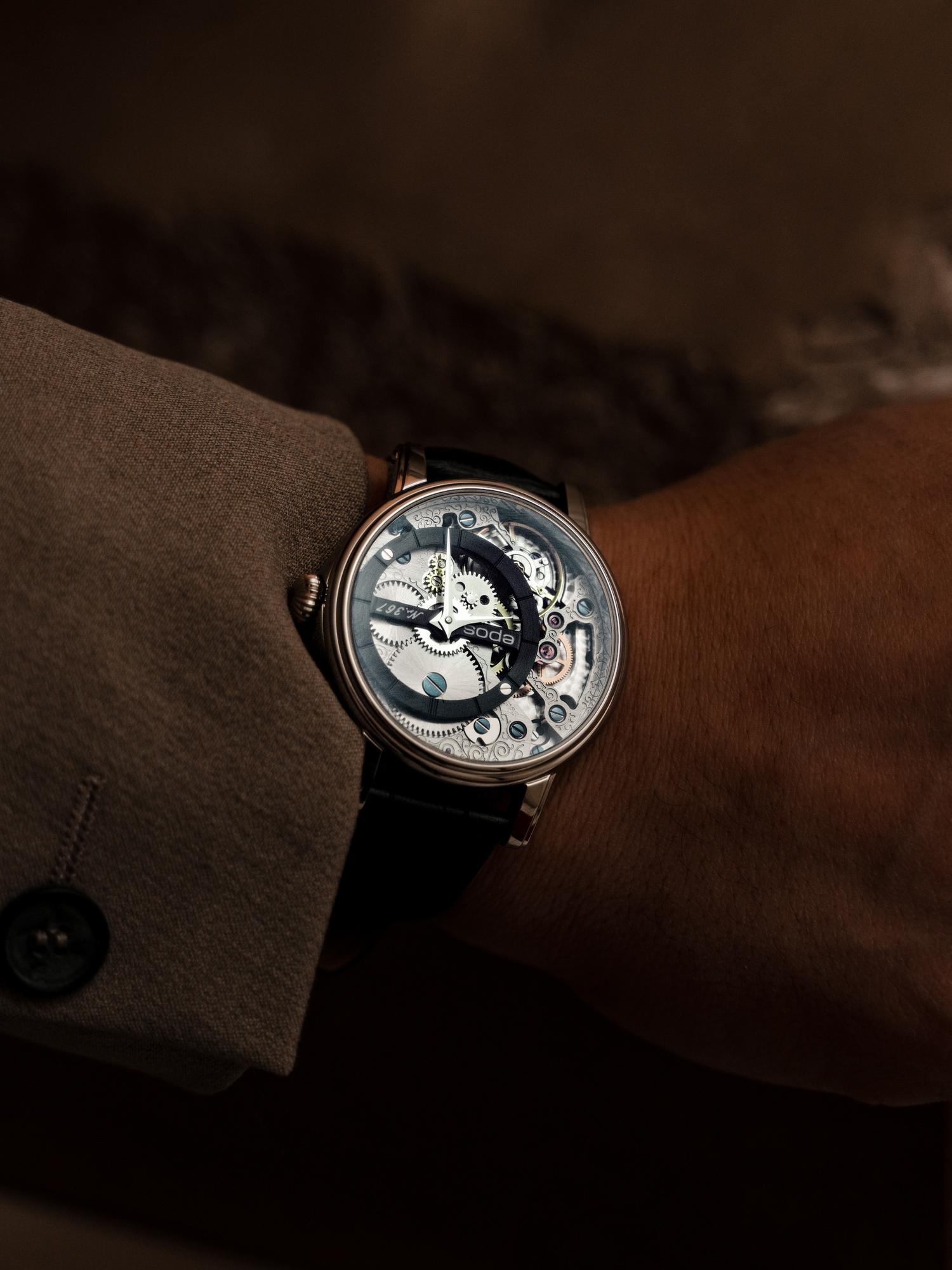 zegarek Epos 3435313201525 3435 Verso Limited Edition Oeuvre DArt szafirowe - miniatura 8