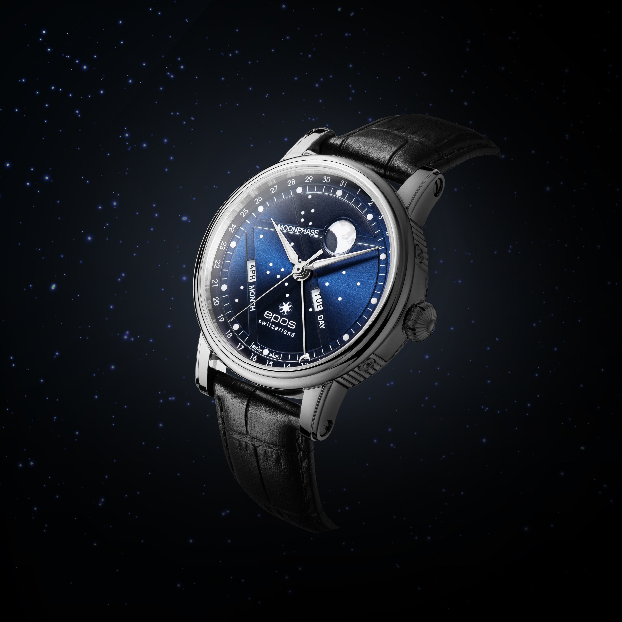 zegarek Epos 3439322201625 3439 North Star Oeuvre DArt szafirowe - miniatura 7