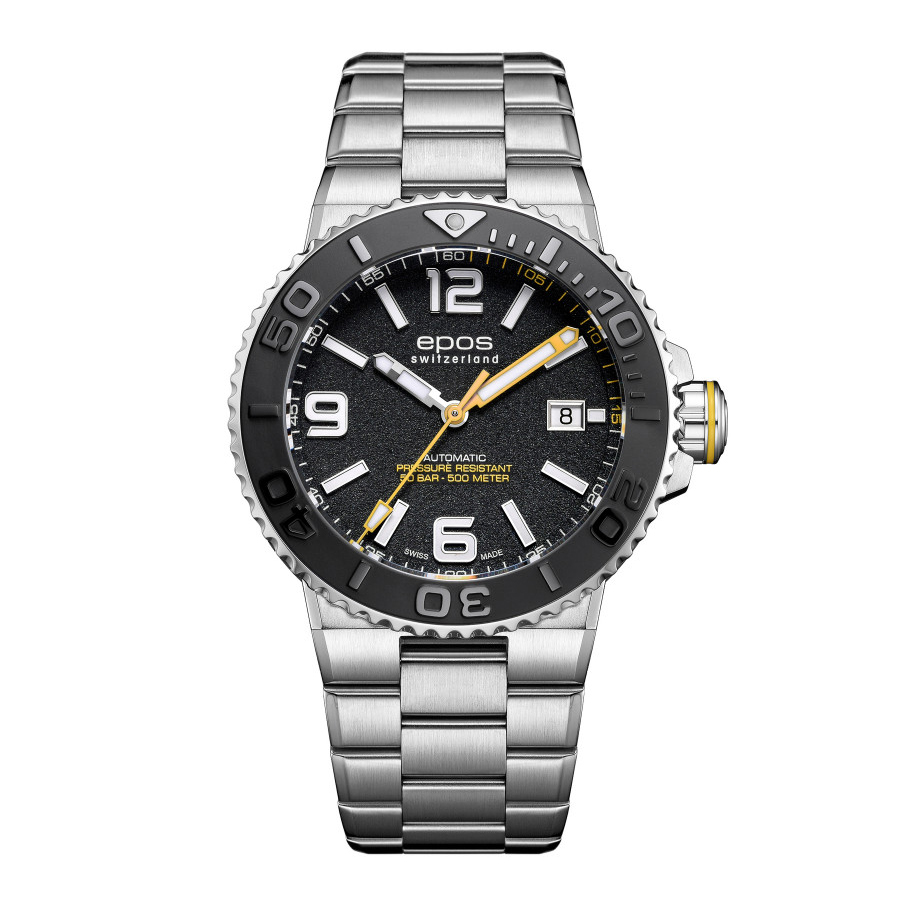 zegarek Epos 3441.131.20.55.30 automatyczny męski Sportive Sportive Diver - miniatura 3