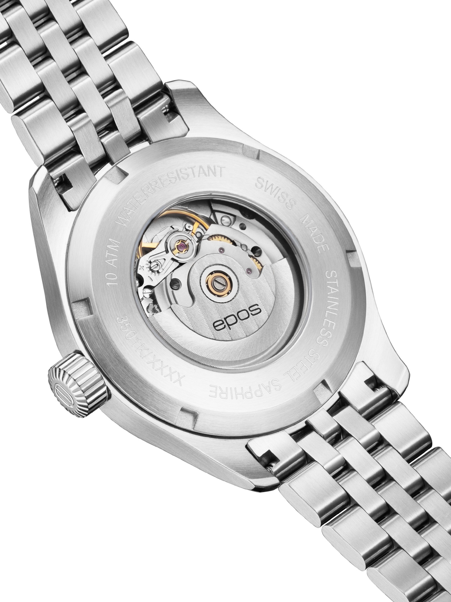 zegarek Epos 3501.132.20.16.30 srebrny Passion - miniatura 5