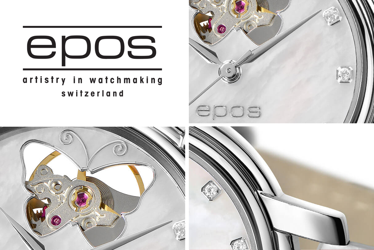 zegarek Epos 4314133208910 automatyczny damski Ladies Diamonds - miniatura 4