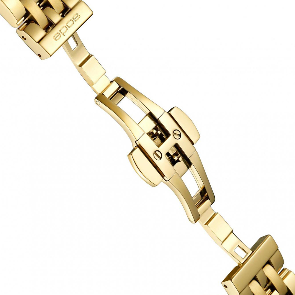Epos 4390.152.22.88.32 zegarek złoty klasyczny Ladies bransoleta - miniatura 5