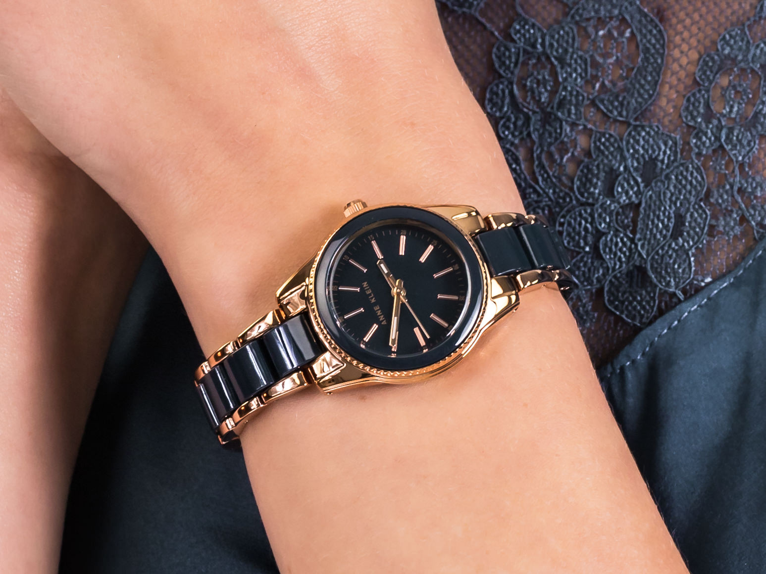 Anne Klein AK-3212NVRG zegarek fashion/modowy Bransoleta - miniatura 2