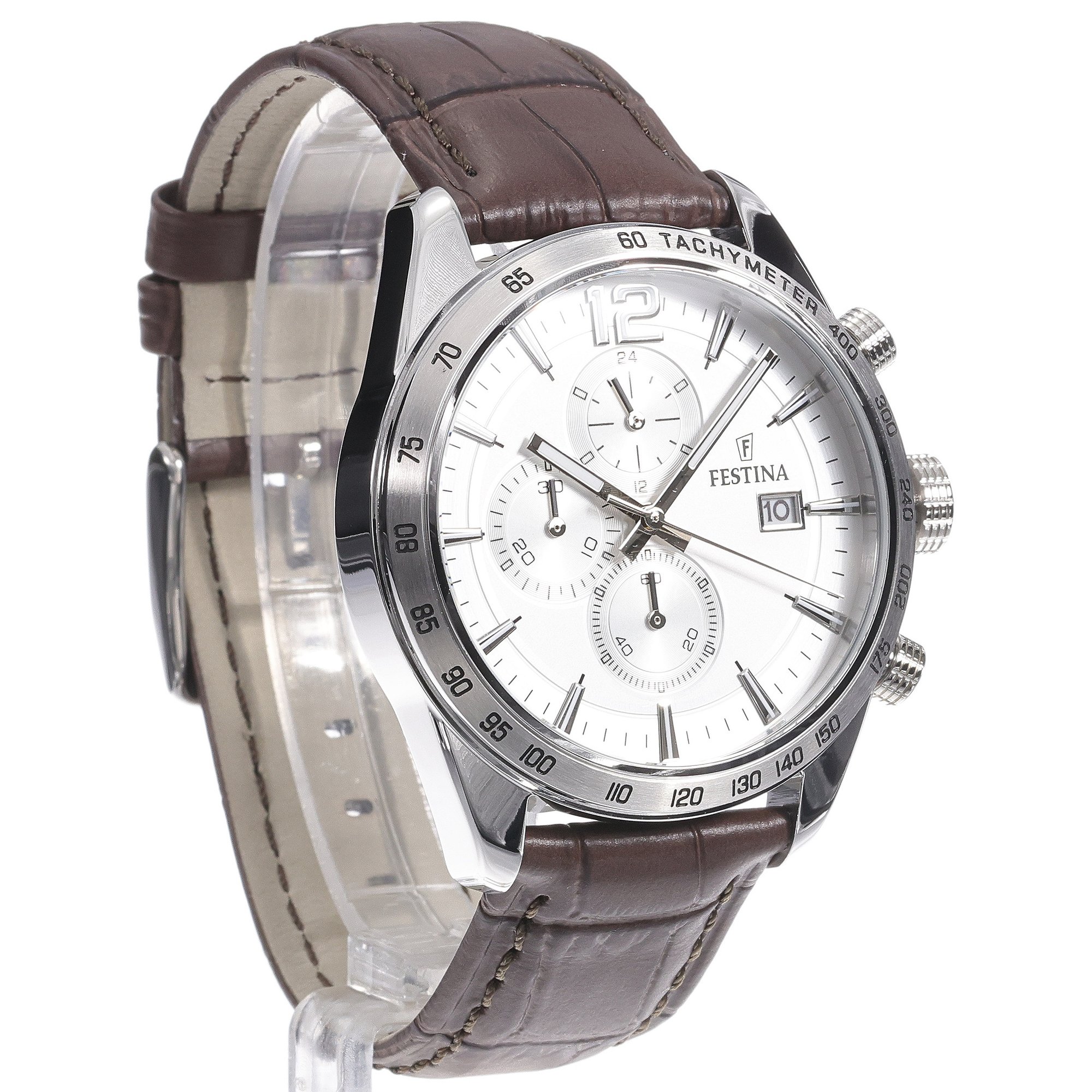 zegarek Festina F16760-1 Timeless Chronograph męski z chronograf Chronograf - miniatura 3