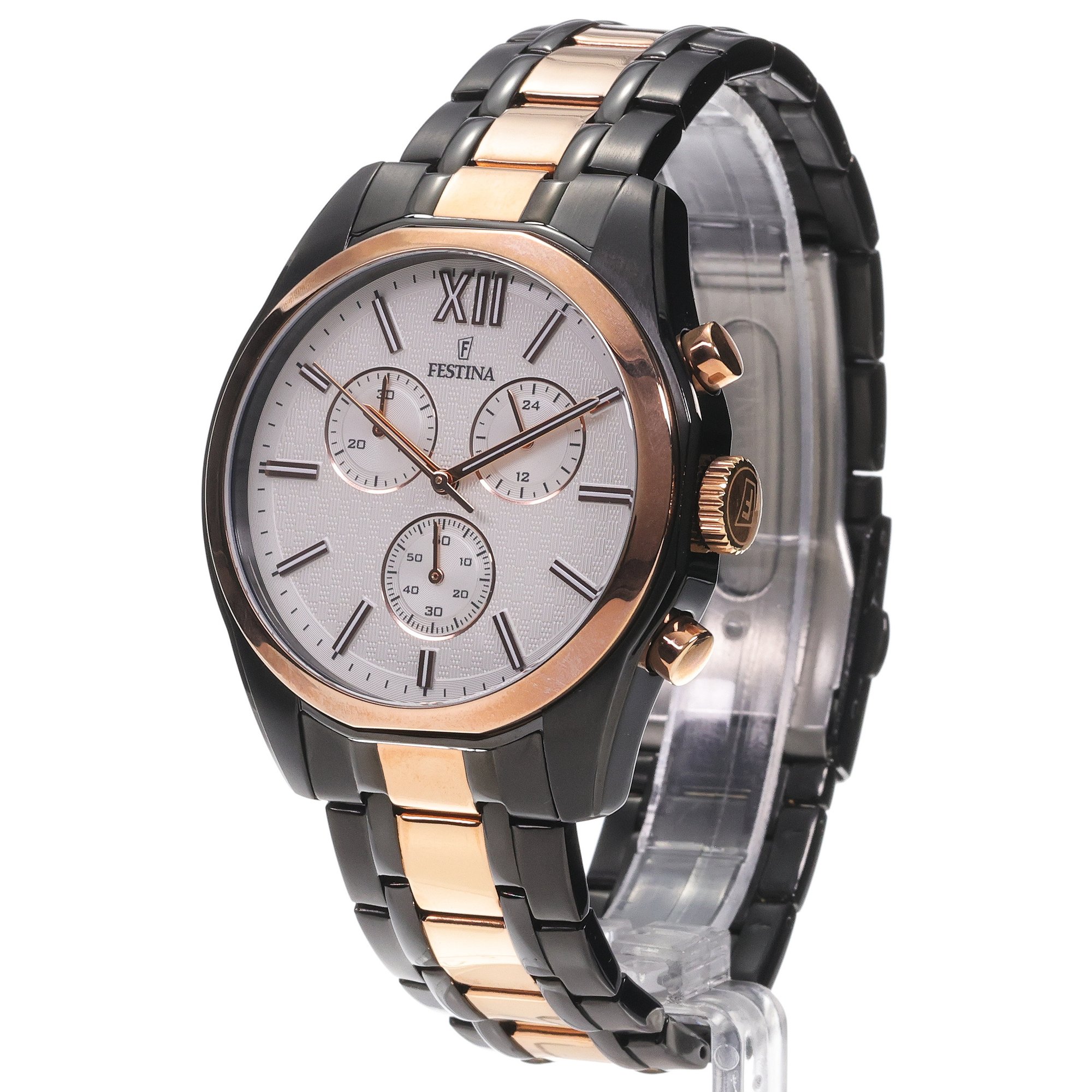 zegarek Festina F16856-1 czarny Chronograf - miniatura 2