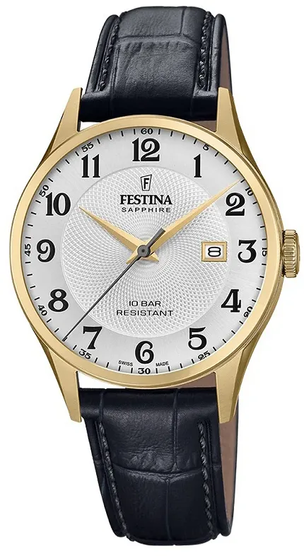 Festina F20010-1 Classic Swiss Made Capsule
