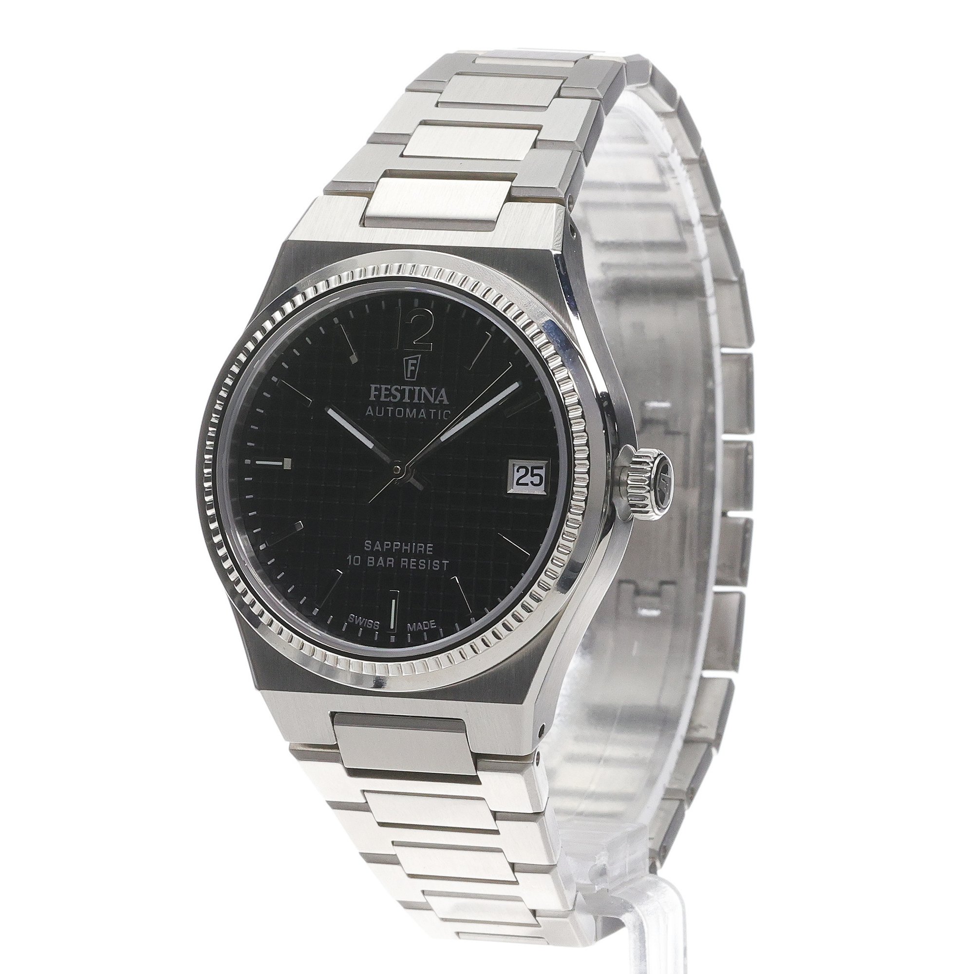 zegarek Festina F20029-6 srebrny Swiss Made - miniatura 2