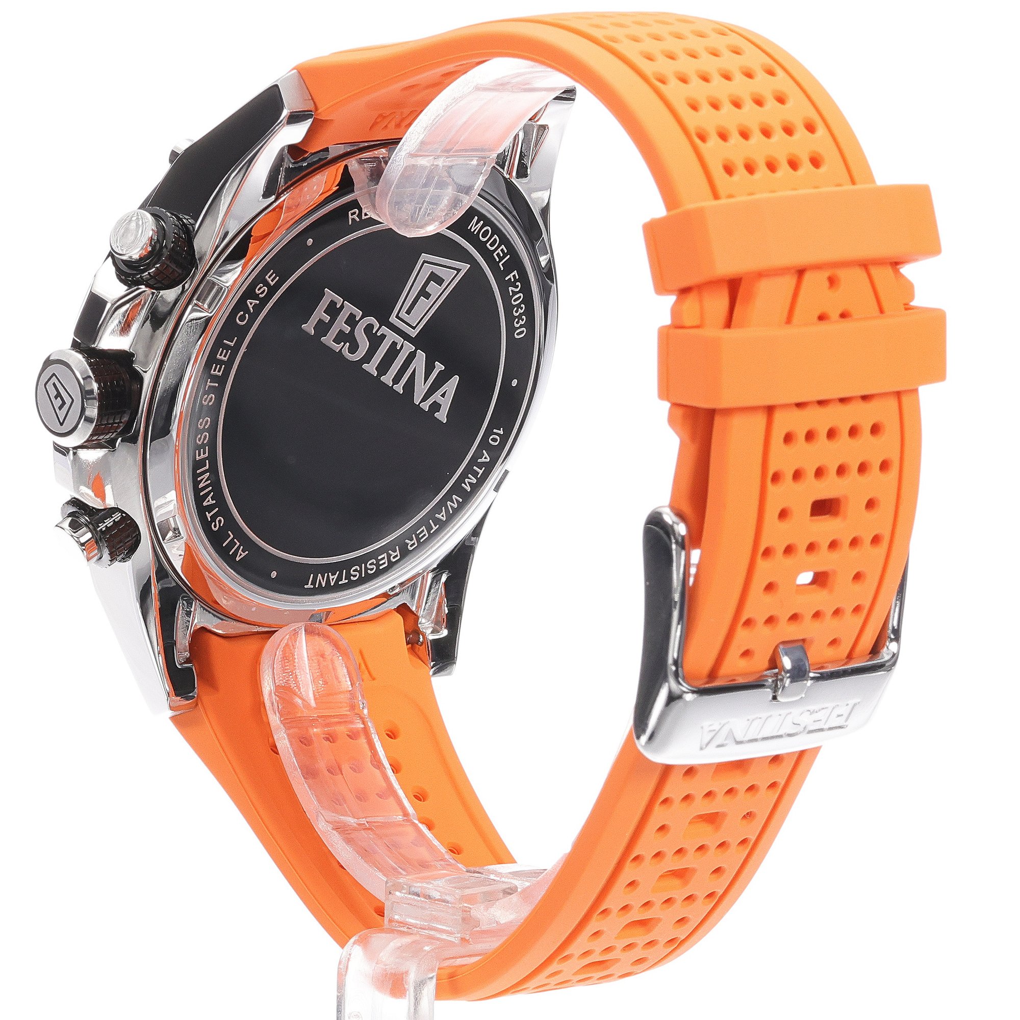 zegarek Festina F20330-4 The Originals Chronograph męski z chronograf Chronograf - miniatura 4