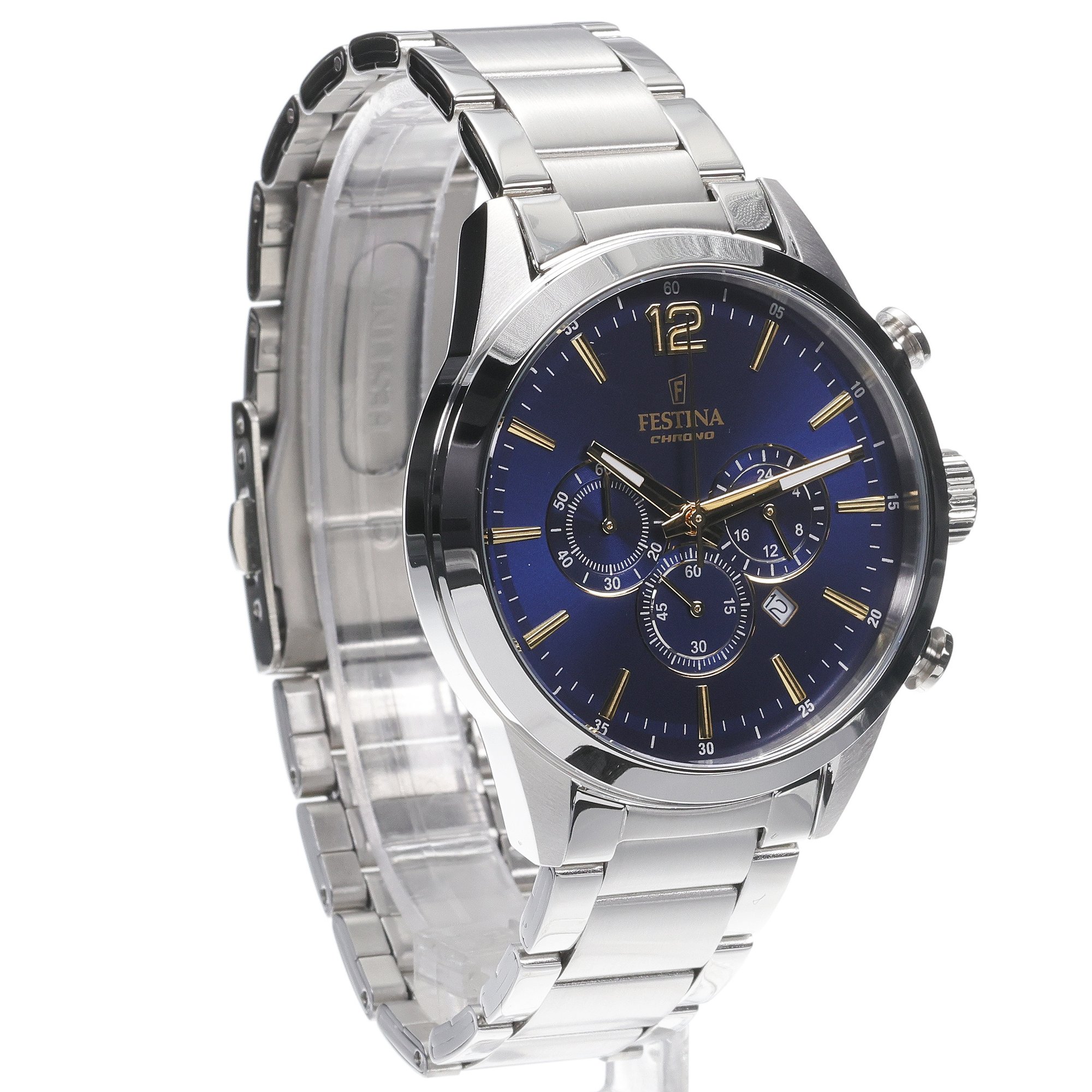 zegarek Festina F20343-2 Timeless Chronograph męski z chronograf Chronograf