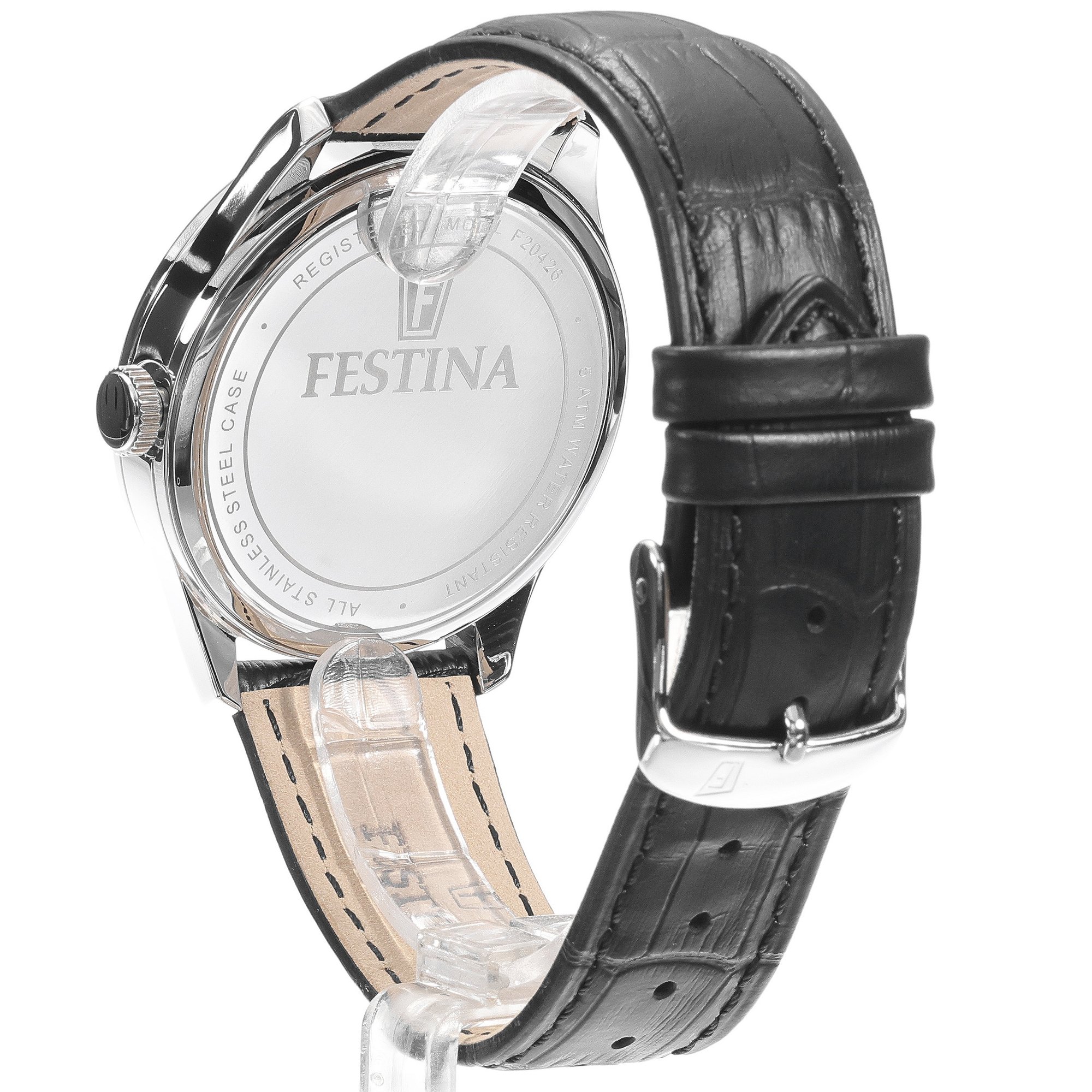 zegarek Festina F20426-3 kwarcowy męski Classic Classic - miniatura 4