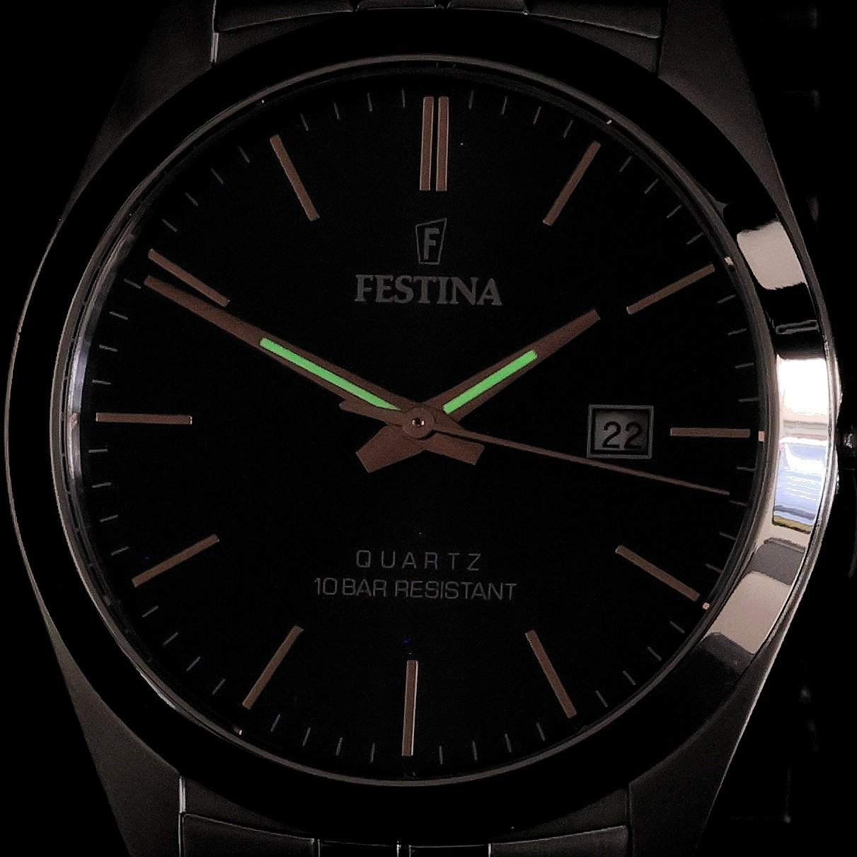 zegarek Festina F20437-B kwarcowy męski Classic Classic - miniatura 5