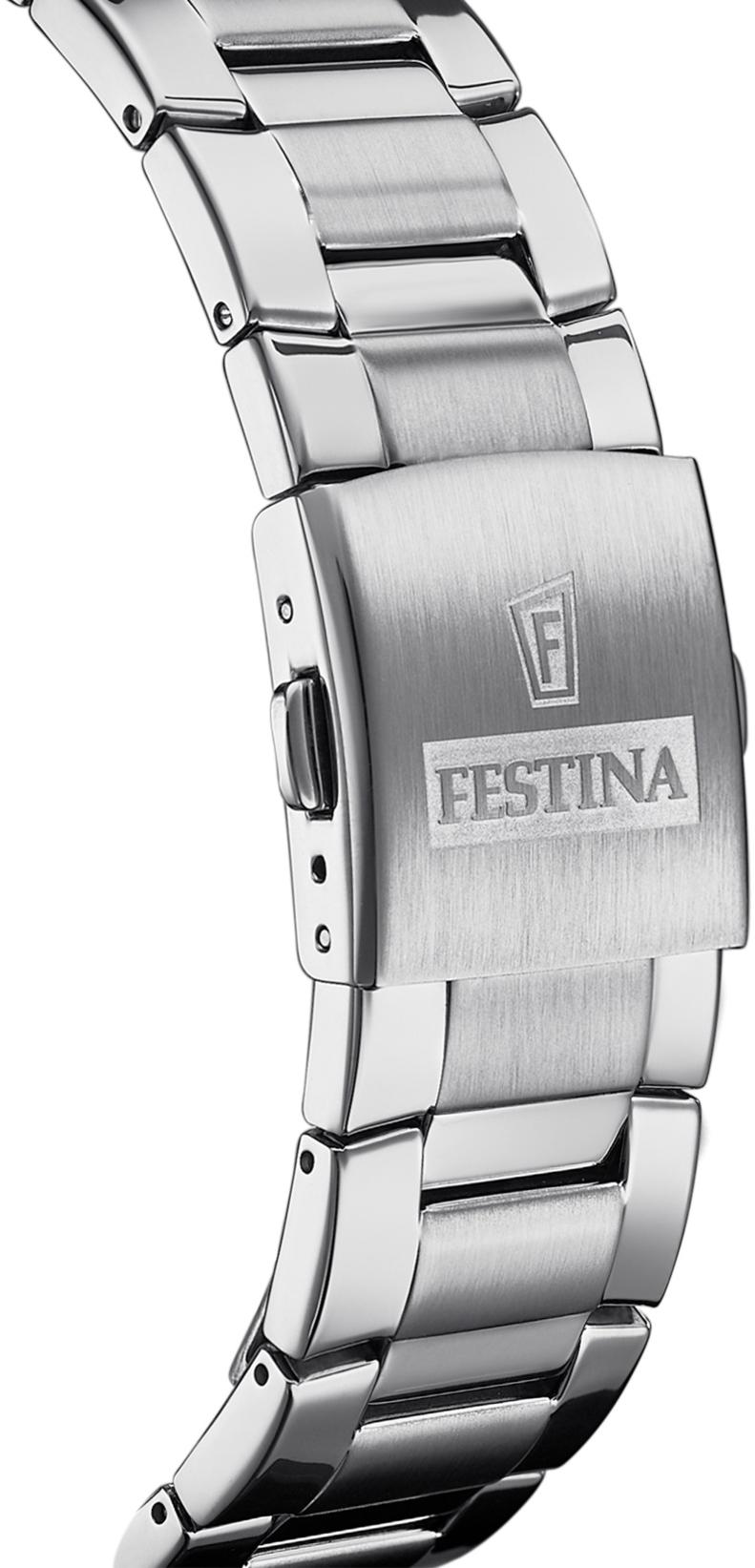 zegarek Festina F20463-3 srebrny Chronograf
