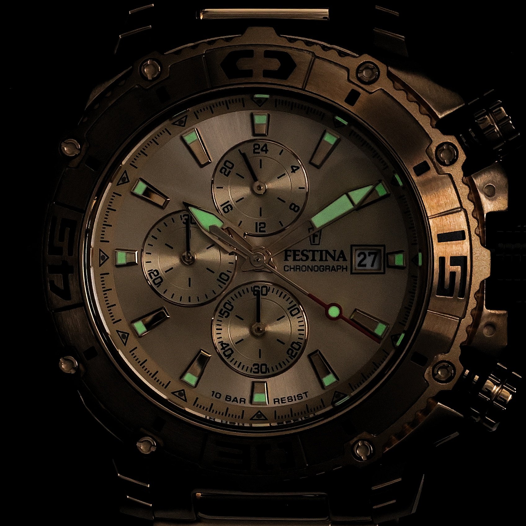 zegarek Festina F20492-1 kwarcowy męski Chronograf Prestige Chronograph - miniatura 6