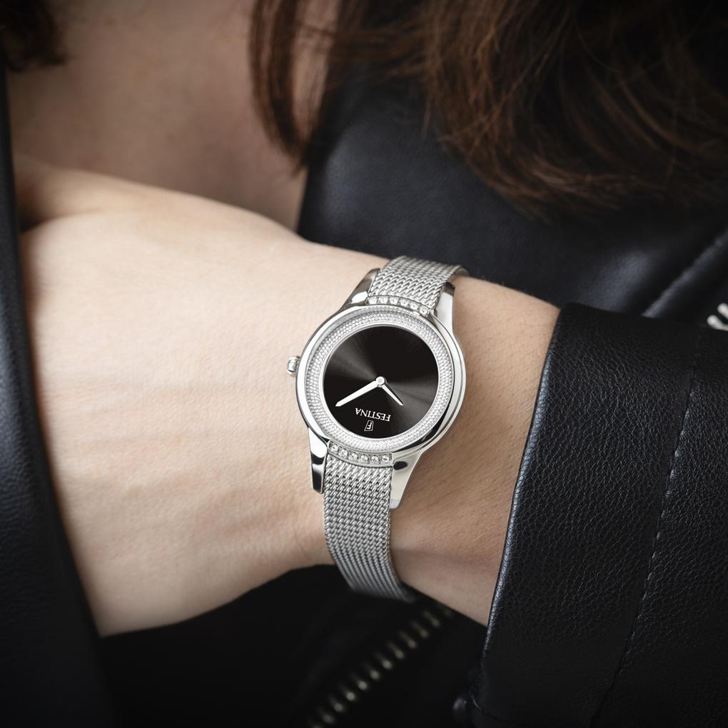 zegarek Festina F20494-3 srebrny Mademoiselle - miniatura 5