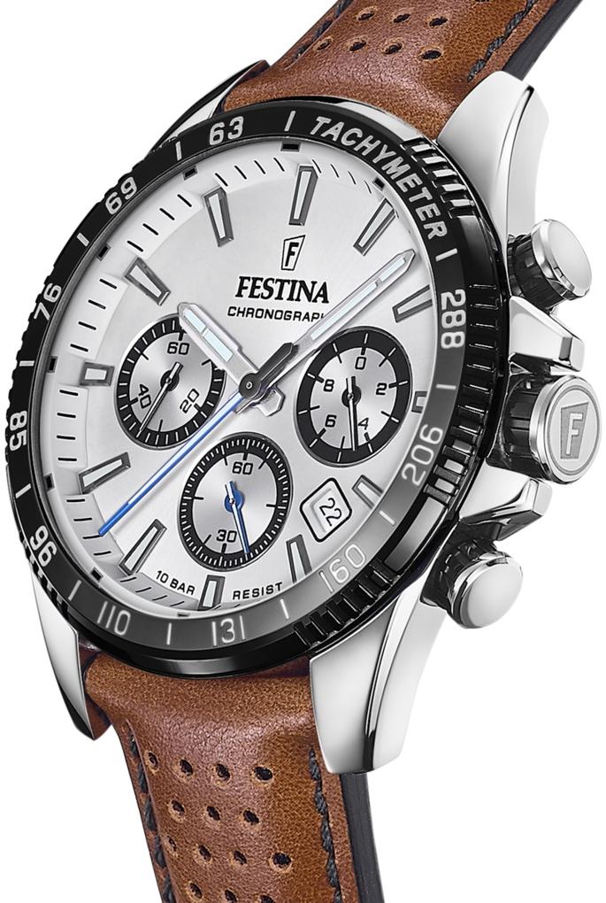 zegarek Festina F20561-1 kwarcowy męski Timeless Chronograph Timeless Chronograph - miniatura 6
