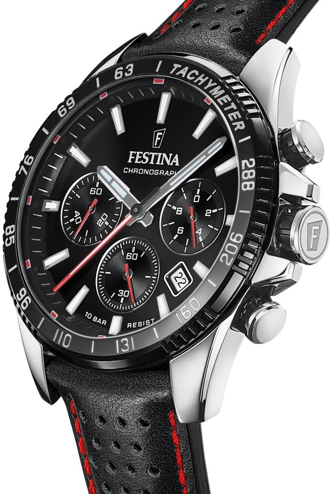 zegarek Festina F20561-4 kwarcowy męski Timeless Chronograph Timeless Chronograph - miniatura 6
