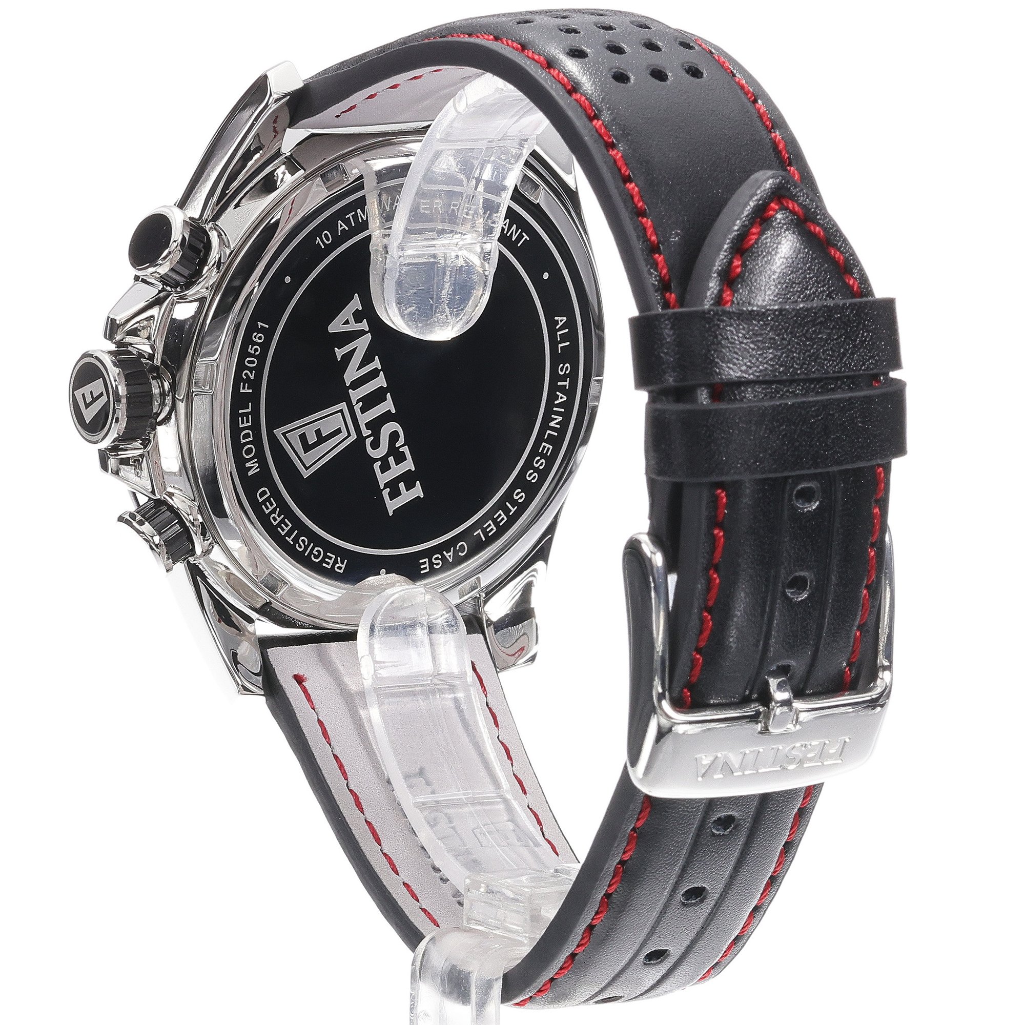 zegarek Festina F20561-4 Timeless Chronograph męski z tachometr Timeless Chronograph - miniatura 4