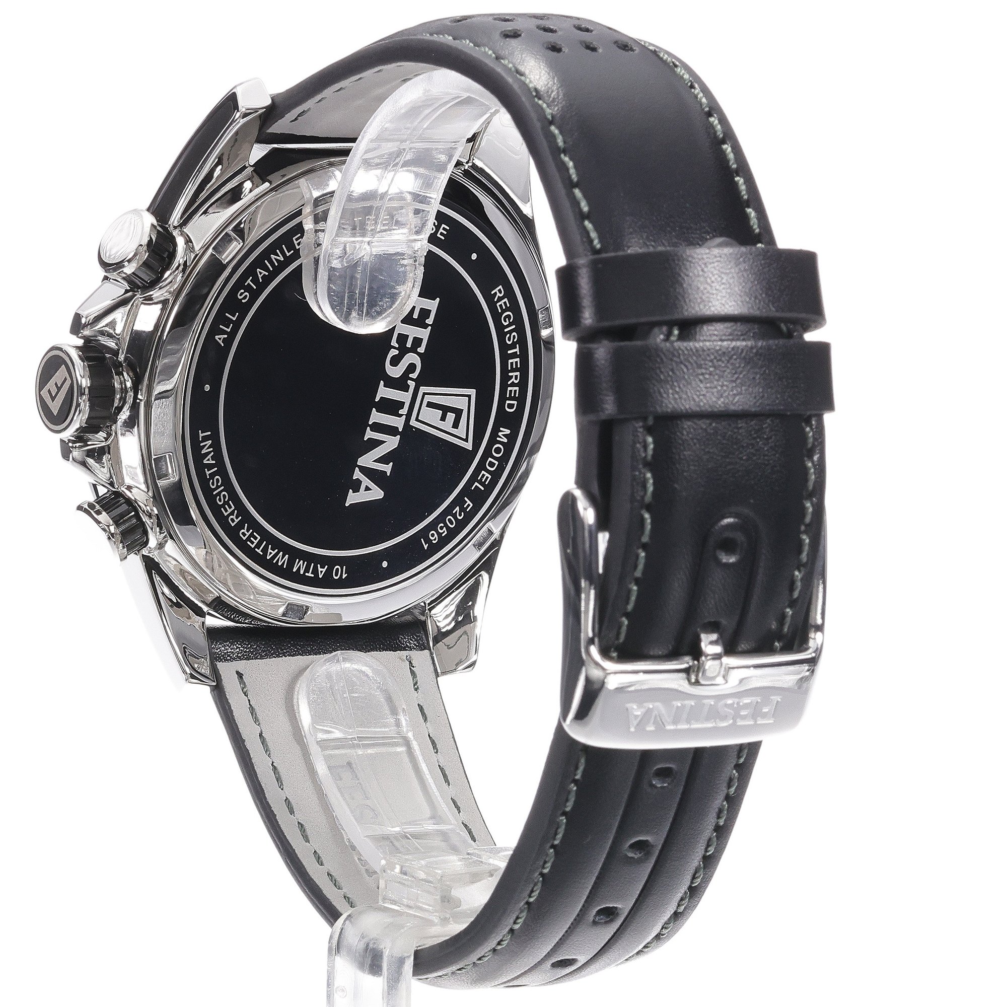 zegarek Festina F20561-6 Timeless Chronograph męski z tachometr Timeless Chronograph - miniatura 4