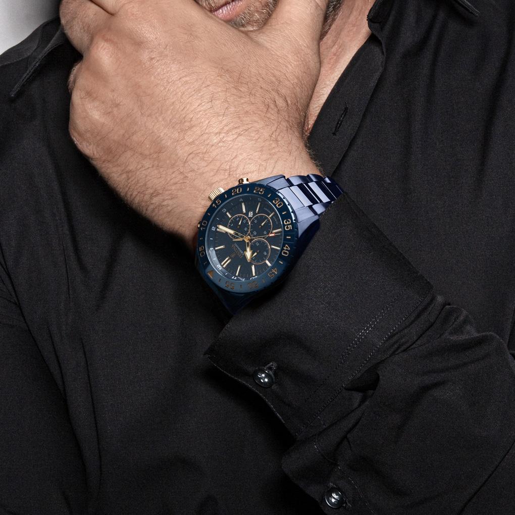 zegarek Festina F20576-1 Ceramic Chrono męski z chronograf Ceramic - miniatura 3