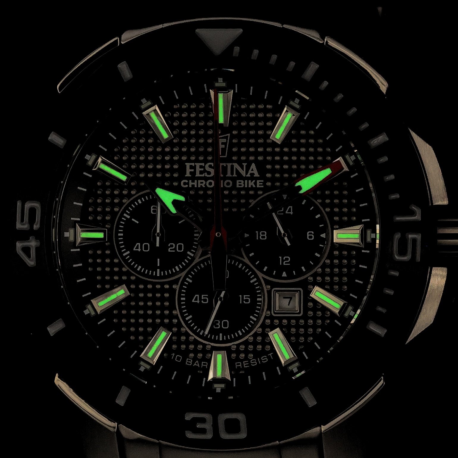 zegarek Festina F20641-4 srebrny Chrono Bike - miniatura 5