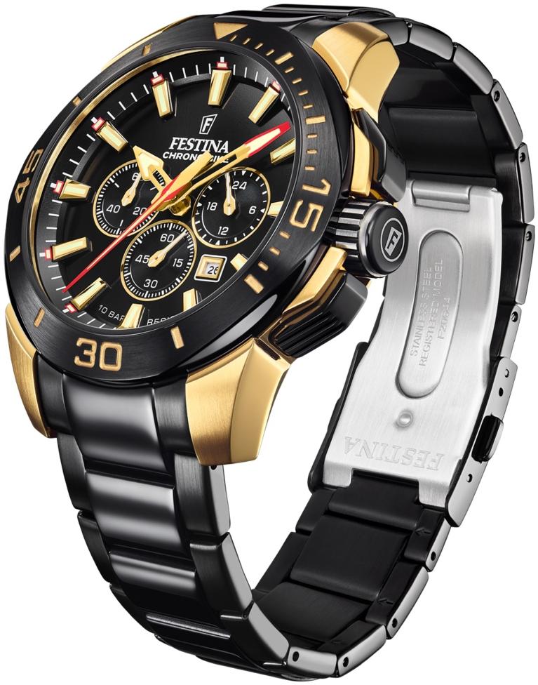 zegarek Festina F20644-1 męski z chronograf Chrono Bike - miniatura 3