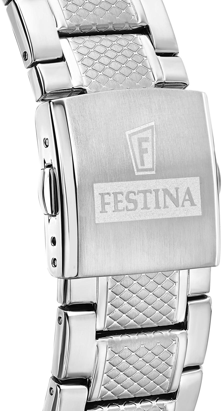 zegarek Festina F20668-3 Timeless Chronograph męski z tachometr Timeless Chronograph - miniatura 3