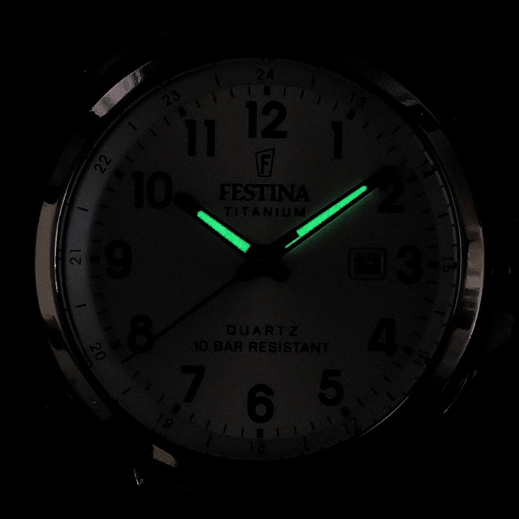 zegarek Festina F20697-1 kwarcowy damski Titanium